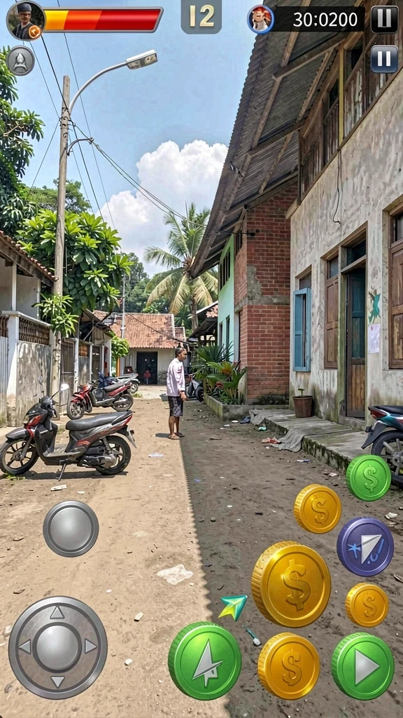Mode permainan yang seru dan kompetitif.