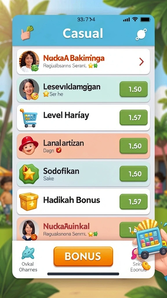 Level baru yang menantang dan harus dijelajahi.