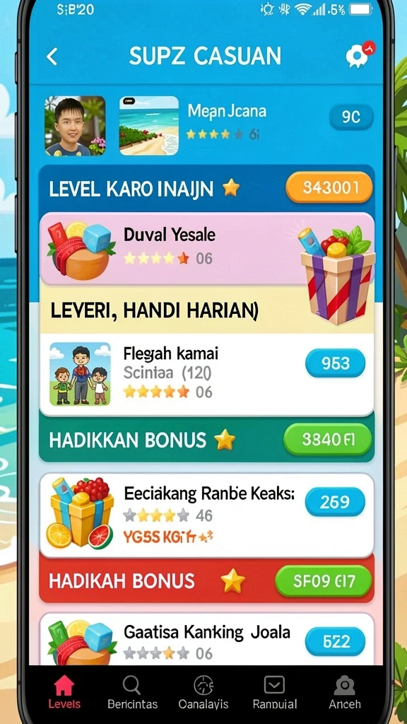 Tampilan antarmuka yang menarik dan mudah digunakan.
