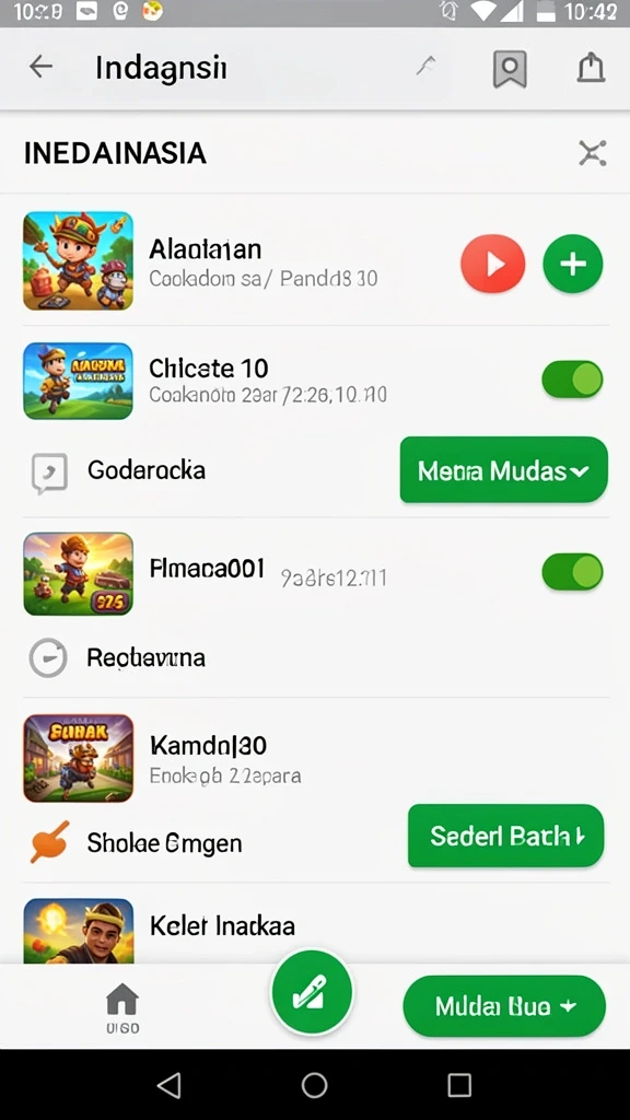 Berbagai mode permainan untuk pengalaman seru.