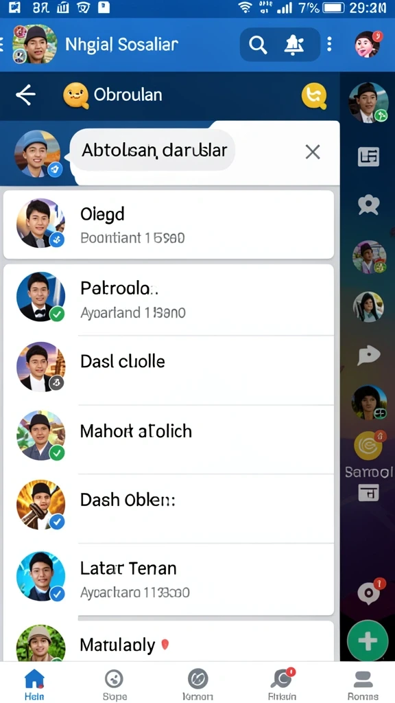 Tampilan antarmuka yang menarik dan intuitif.