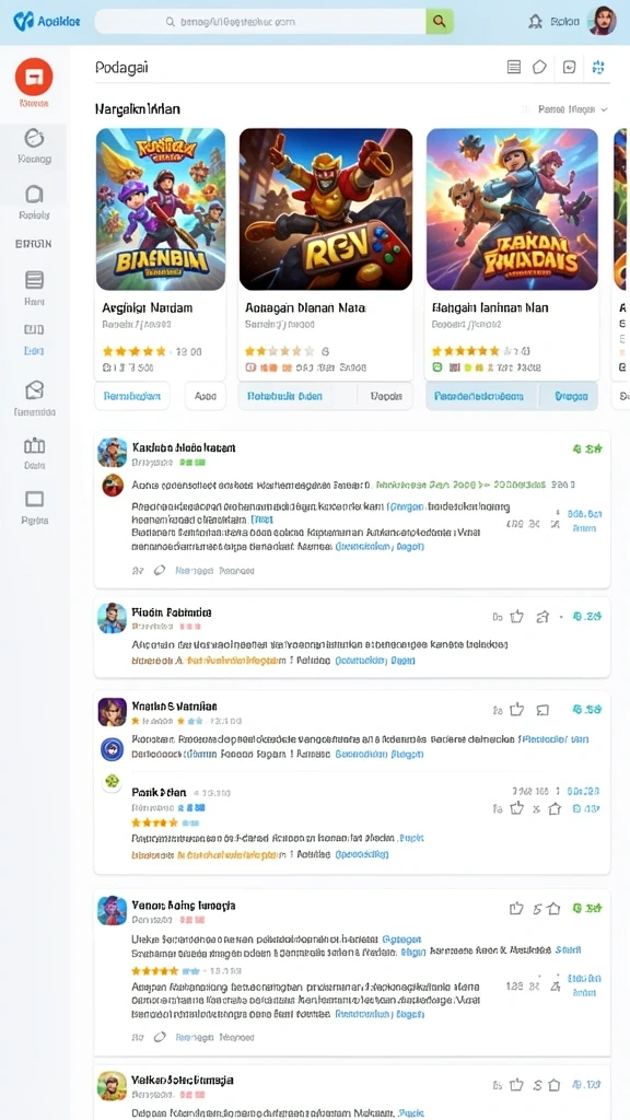 Tampilan antarmuka yang user-friendly dan menarik.