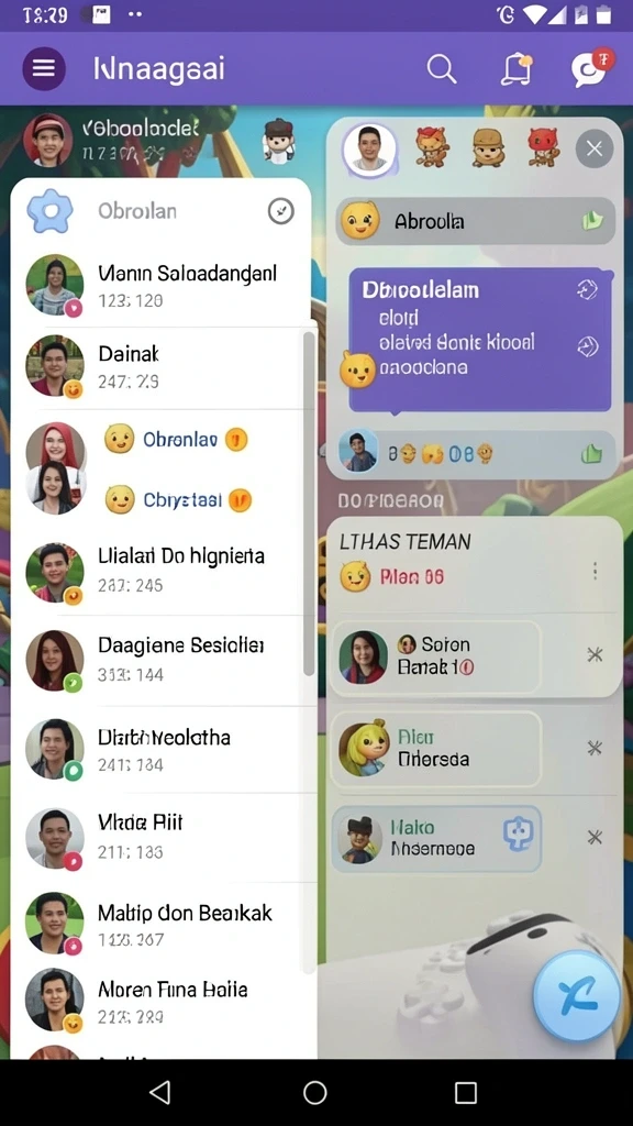 Fitur mode multiplayer yang seru dan interaktif.