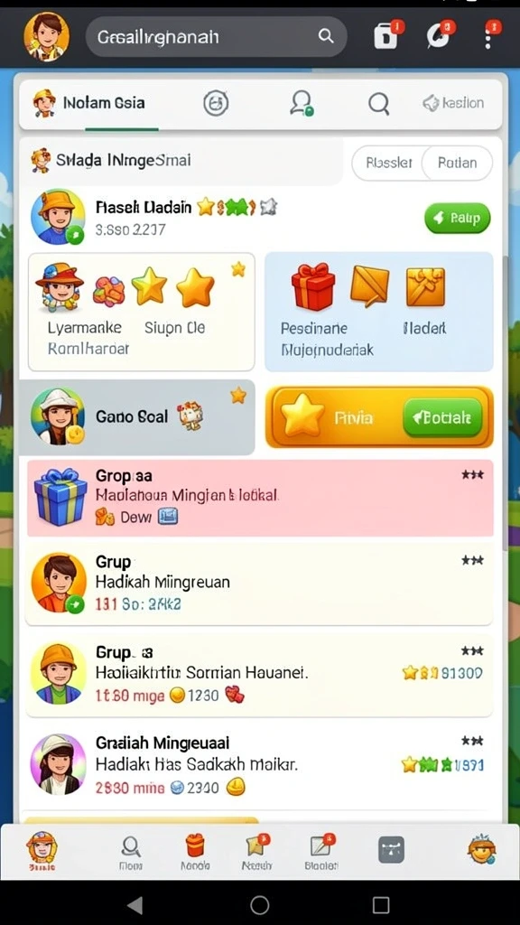 Screenshot menampilkan mode multiplayer yang seru.