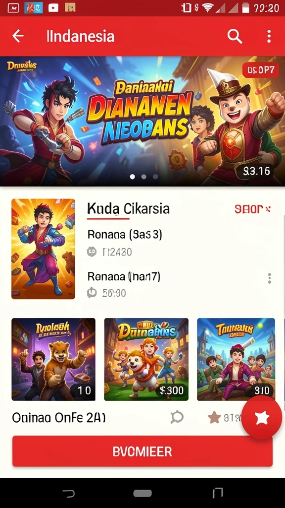 Tampilan grafis yang mengesankan dari level terbaru.