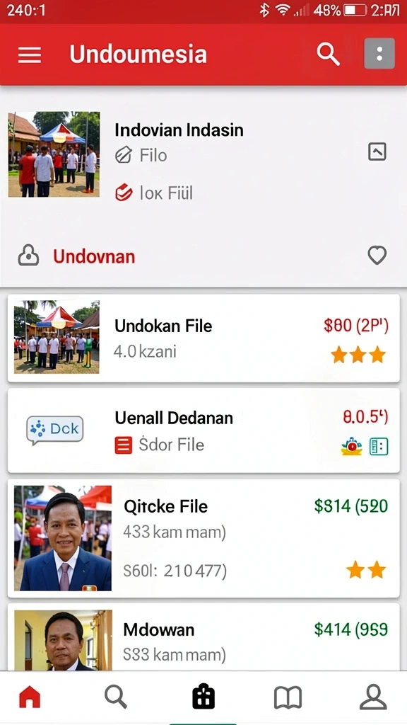 Tampilan awal aplikasi HAPPYBET188 yang menarik.