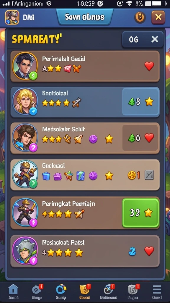 Mode multiplayer yang seru dan menantang.