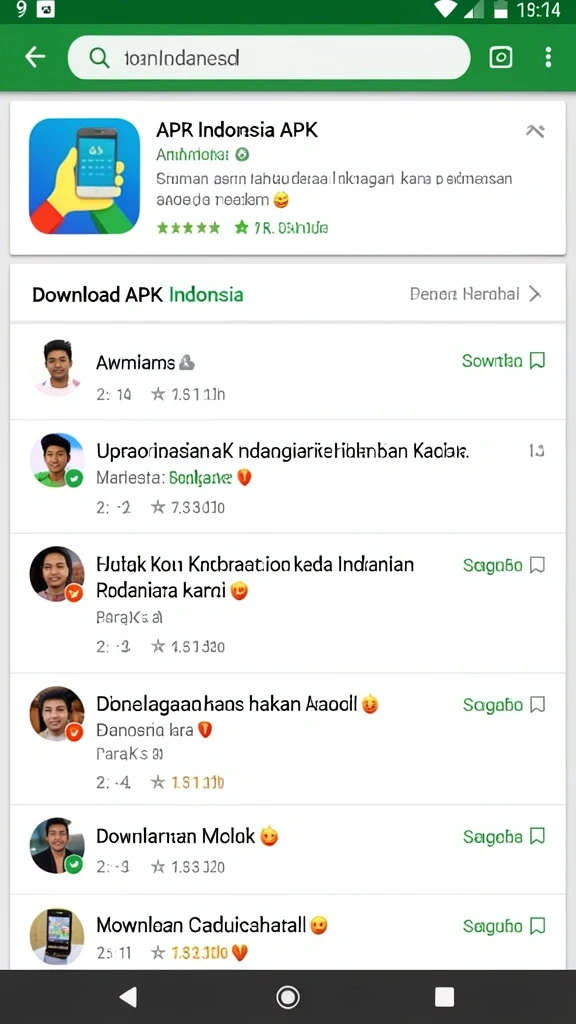 Screenshot aplikasi JAGO11: Momen seru saat bertanding.
