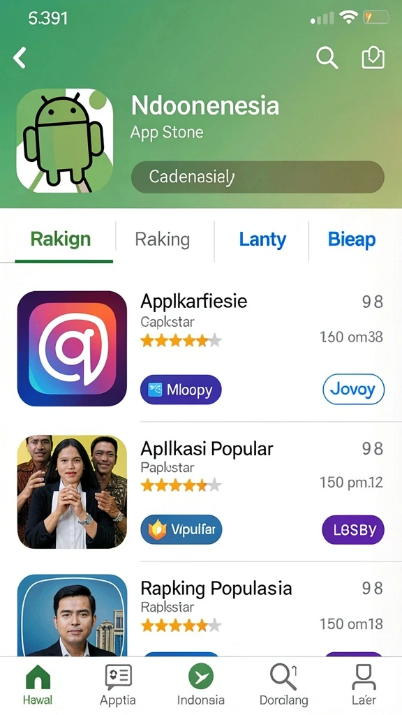 Tampilan antarmuka yang bersih dan mudah dipahami.
