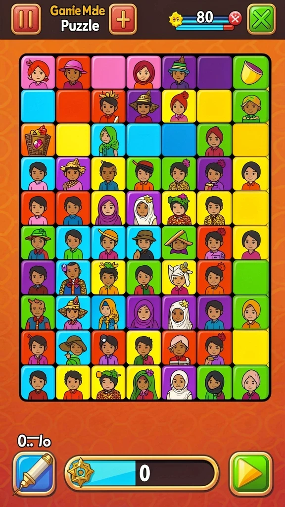Halaman pembaruan dengan game terbaru yang ditambahkan.