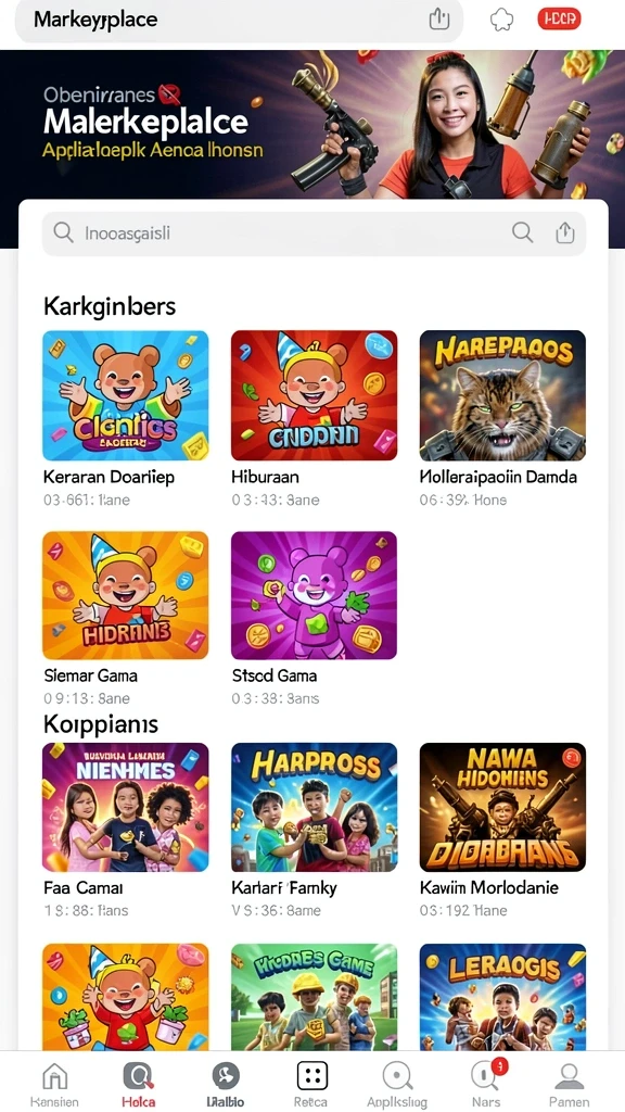 Beragam tema permainan slot yang menarik.