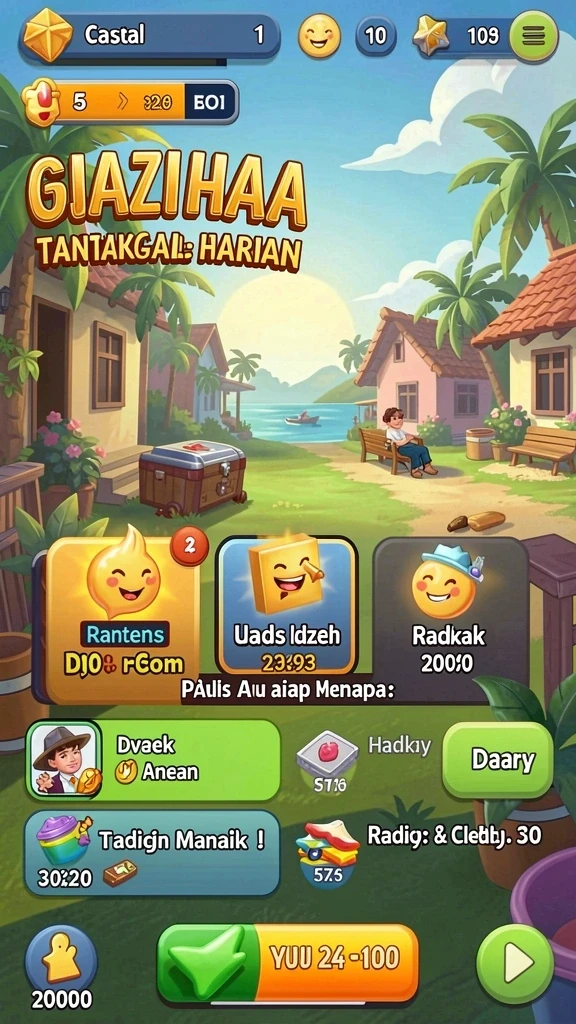 Fitur sosial yang memungkinkan interaksi antar pemain.
