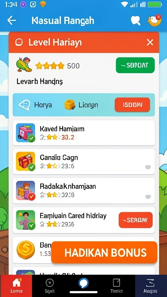 Gameplay yang memacu adrenalin dan seru.