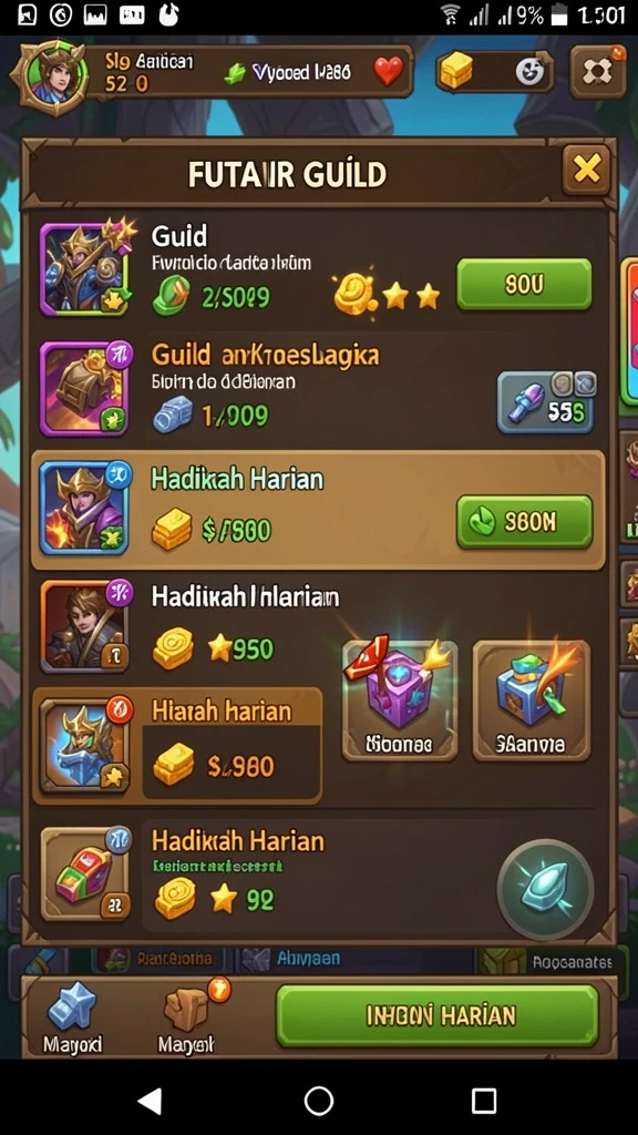 Screenshot menunjukkan grafis luar angkasa yang menakjubkan.