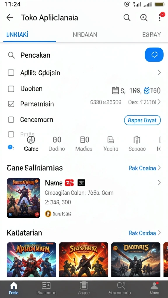 Screenshot menunjukkan gameplay yang dinamis dan menarik.