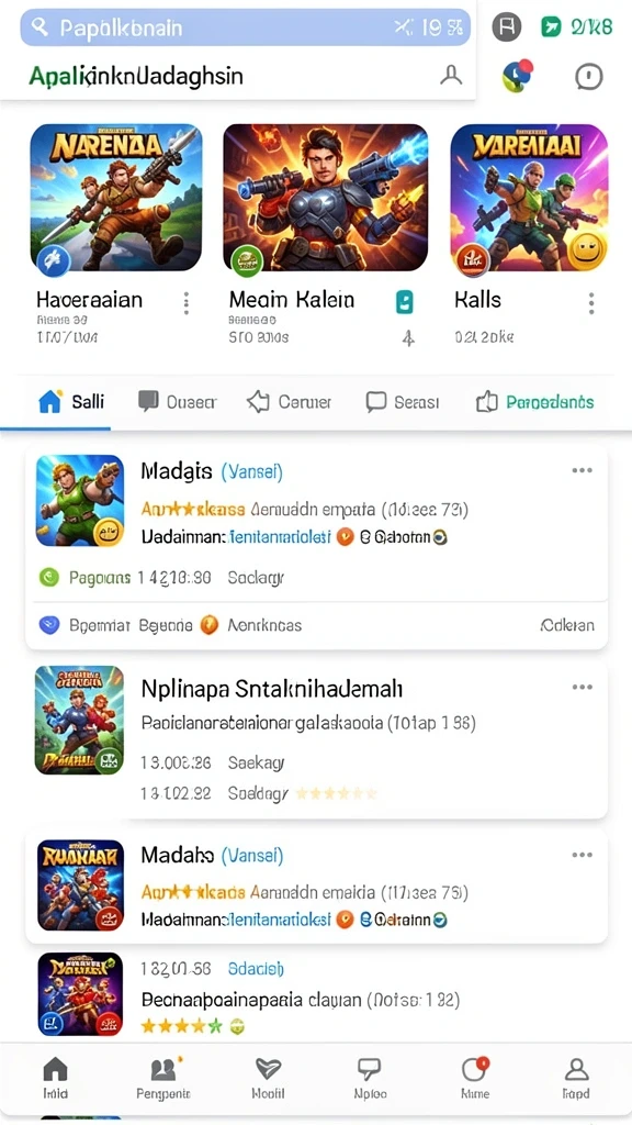 Fitur multiplayer untuk bermain dengan teman.