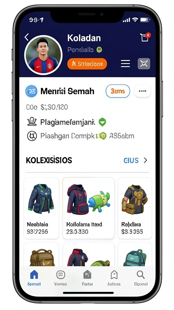Grafis yang memukau dan detail permainan yang halus.