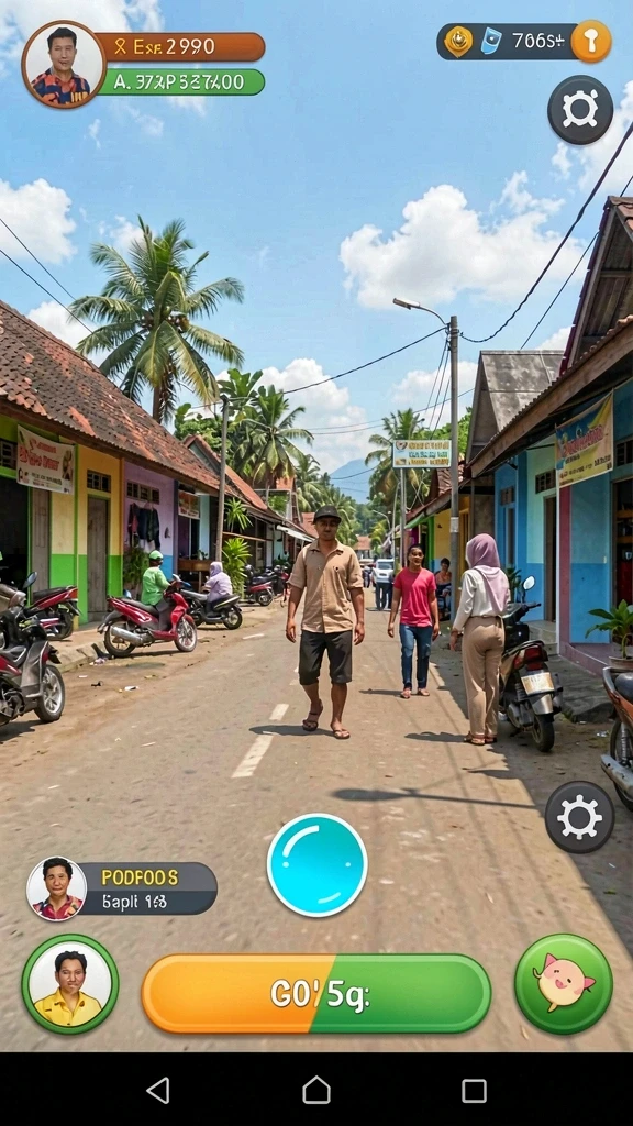 Tampilan antarmuka yang menarik dan user-friendly.