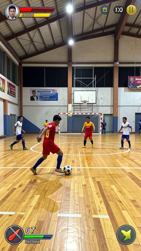 Gambar pertama menunjukkan tampilan awal game yang memukau.
