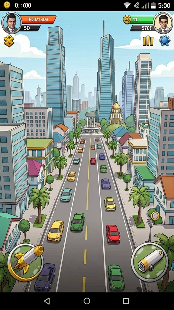 Gameplay seru dengan berbagai pilihan permainan.