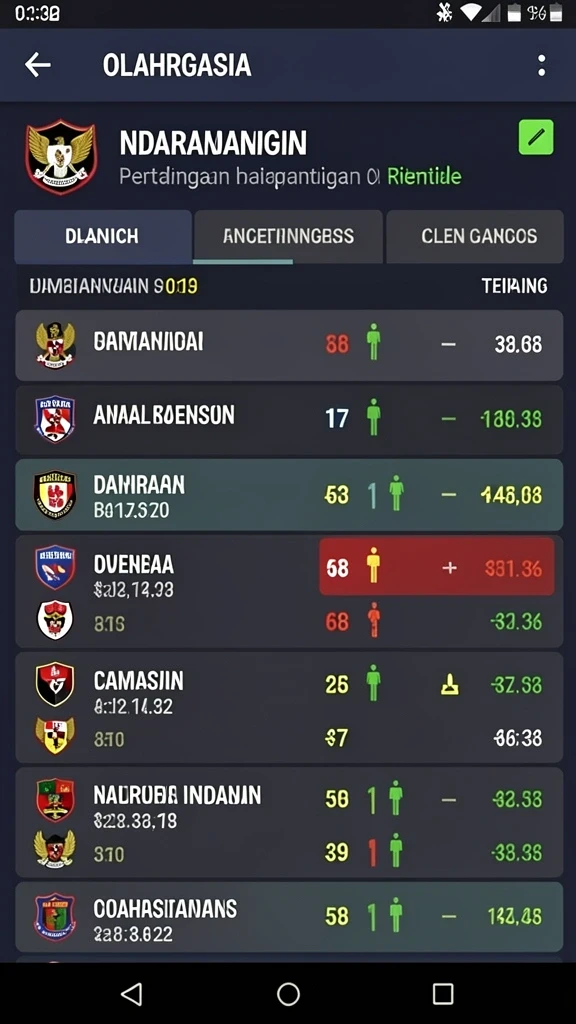 Tampilan antarmuka REZEKIGO yang menarik.