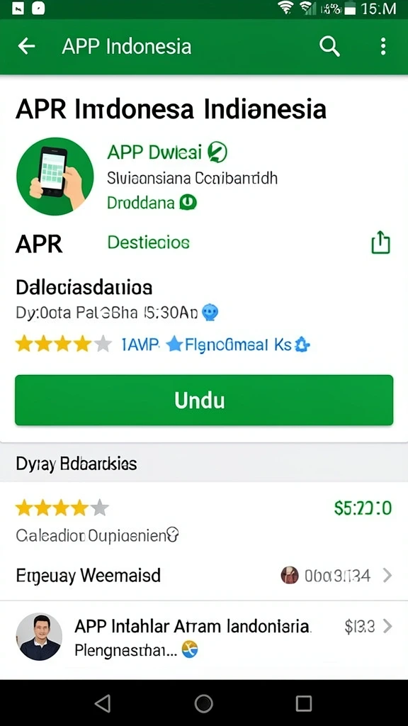 Tampilan awal yang menarik dan mudah dinavigasi.