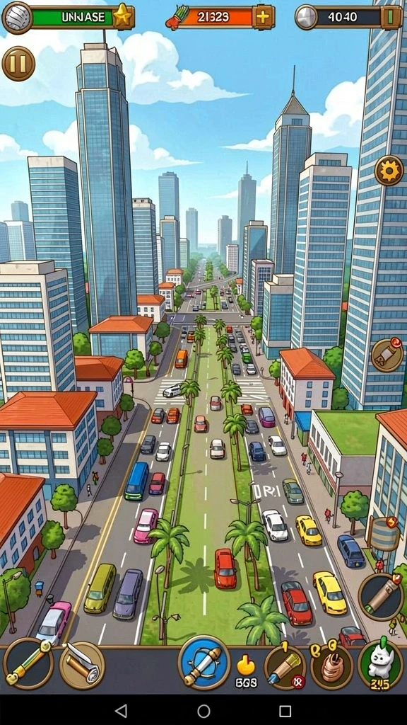 Karakter unik yang bisa dipilih pemain.