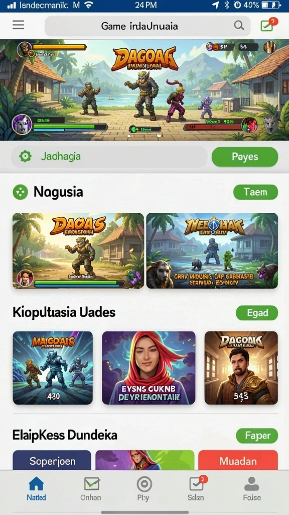 Level penuh rintangan menantang untuk dijelajahi.