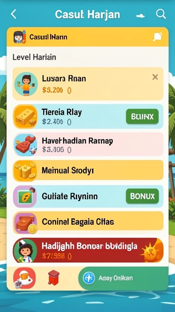 Antarmuka pengguna yang intuitif dan mudah digunakan.