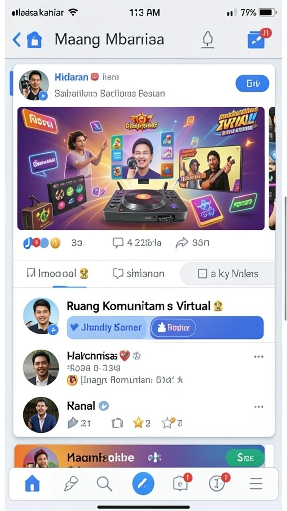 Tampilan antarmuka pengguna yang menarik dan mudah dinavigasi.