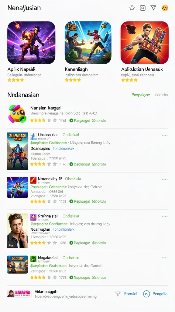 Beragam pilihan mode permainan untuk semua pemain.