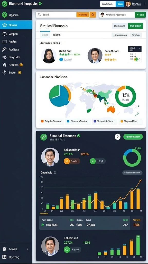 Interaksi antar pengguna melalui fitur chat yang menyenangkan.