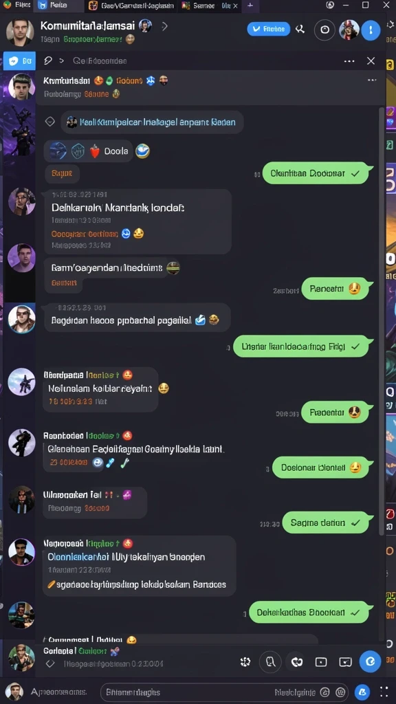 Tampilan antarmuka yang intuitif dan menarik.