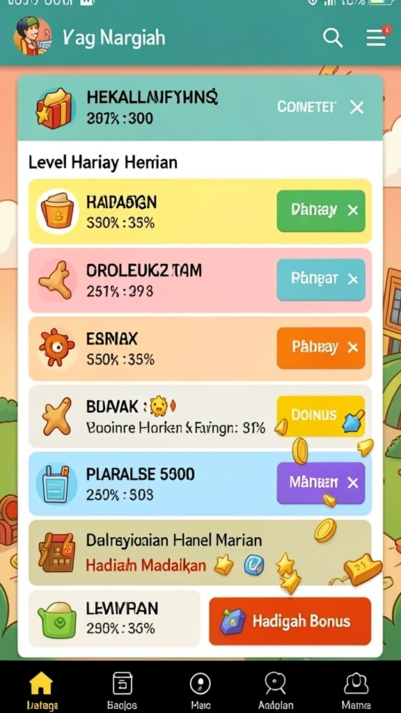 Mode permainan baru yang seru dan menantang.