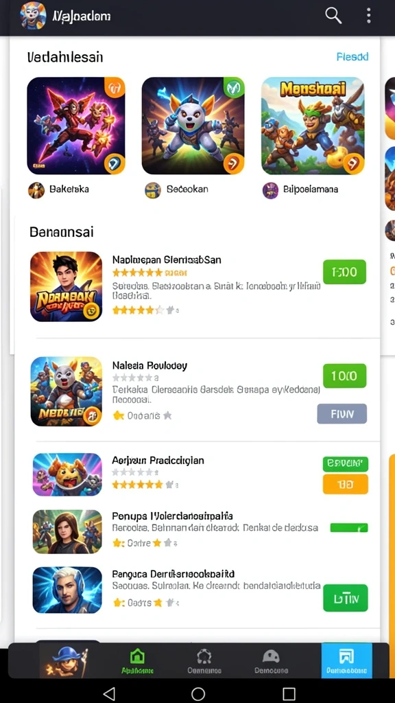 Tampilan menarik dari antarmuka WOW33 yang memudahkan navigasi.