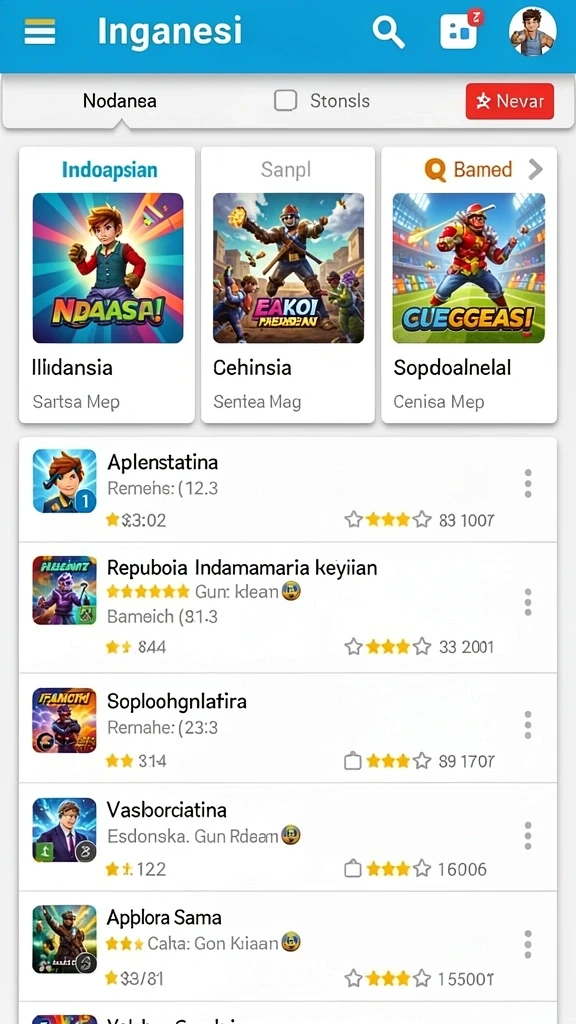 Tangkapan layar pertama menunjukkan karakter utama dalam aksi bertempur.